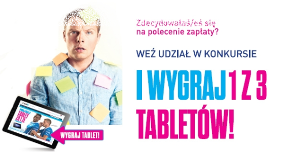 Konkurs "Nie trać czasu na płacenie rachunków"