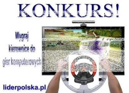 Wygraj kierownicę do gier komputerowych