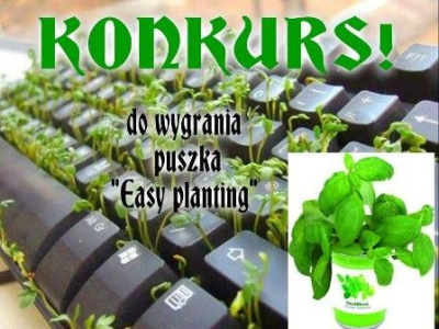 Wygraj ziołową puszkę "Easy planting"