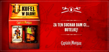 Wygraj butelkę Captain Morgan