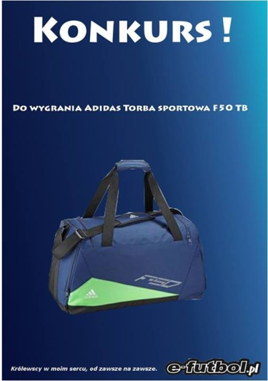 Wygraj sportową torbę  adidas F50 TB