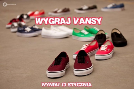 Wygraj wybrane Vansy!