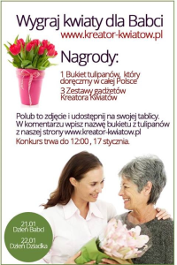 Wygraj kwiaty dla Babci!