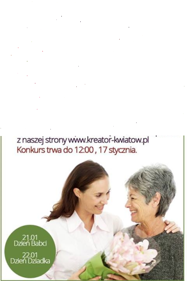 Wygraj kwiaty dla Babci!