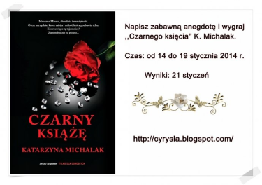 Konkurs z książką "Czarny książę"