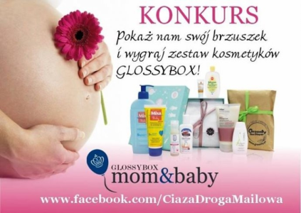 Pokaż nam swój ciążowy brzuszek i wygraj zestaw kosmetyków Glossybox!