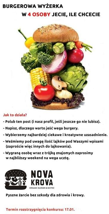 Konkurs "Burgerowa wyżerka" Kraków