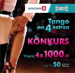 Konkurs "Tango na 4 ostrza" Superpharm