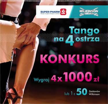 Konkurs "Tango na 4 ostrza" Superpharm