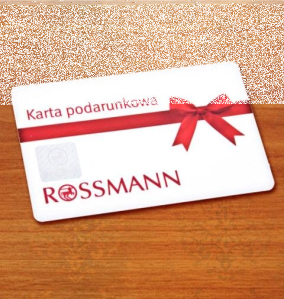 Wygraj kartę podarunkową do drogerii Rossmann