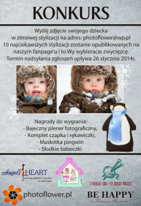 Wygraj wspaniałą ZIMOWĄ sesję zdjęciową dla swojego dziecka