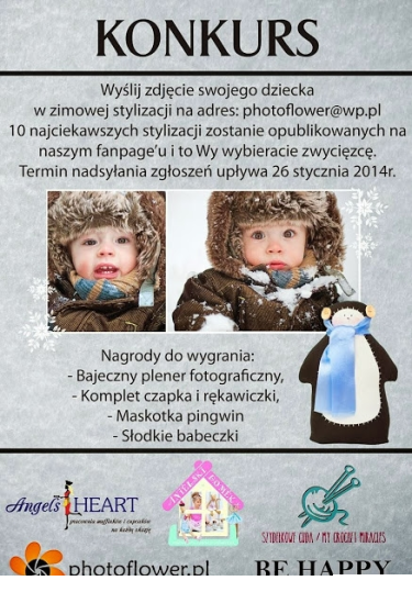 Wygraj wspaniałą ZIMOWĄ sesję zdjęciową dla swojego dziecka