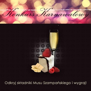 Odkryj składniki musu szampańskiego i wygraj! Poznań