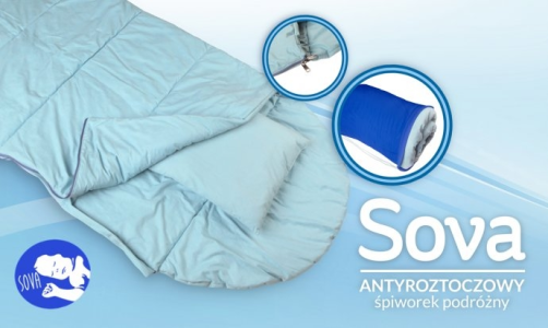 SOVA Śpiworek Podróżny PRZEDSZKOLAK