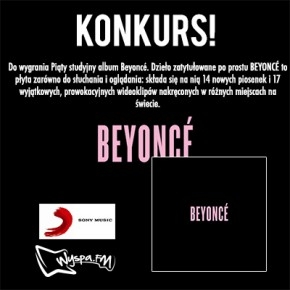 Konkurs "Wygraj płytę Beyonce" (do godz. 23.00)