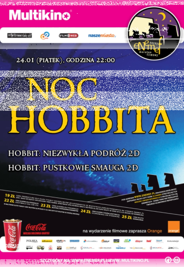 ENEMEF: Noc Hobbita w Multikino Kraków, do godz. 12:00