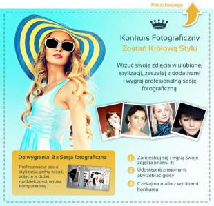 Konkurs fotograficzny "Zostań królową stylu"