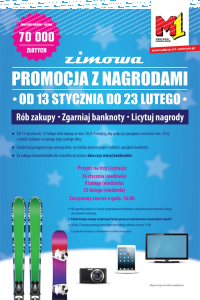 Zimowa promocja z nagrodami w M1 Zabrze