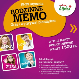 Konkurs "Rodzinne MEMO"