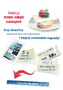 Odkryj nowy smak kanapek i wygrywaj smakowite nagrody