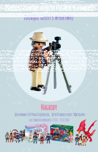 Konkurs fotograficzny "Pstrykaj zimowe zdjęcia figurką Playmobil"