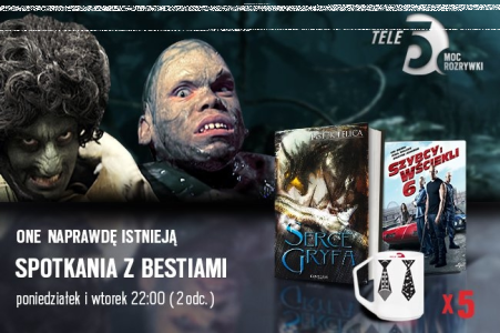 Z okazji premiery serialu "Spotkania z bestiami" w telewizji Tele5 zapraszamy na specjalny konkurs!