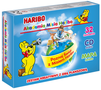 Konkurs plastyczny "Poznaj Świat z Misiem Haribo" dla dzieci