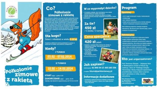 Wygraj ferie z rakietą, Poznań