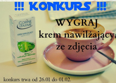 Wygraj krem nawilżający Corine De Farme