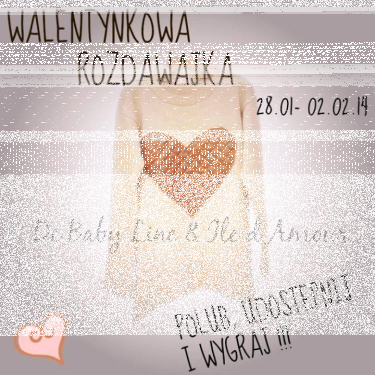 Konkurs "Walentynkowa rozdawajka"