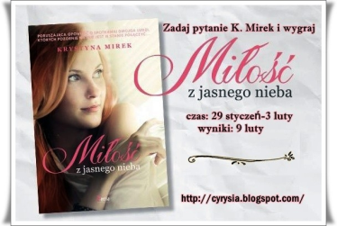 Konkurs z pisarką Krystyną Mirek