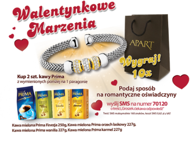 Walentynkowe Marzenia - wygraj z Groszkiem