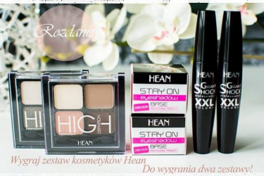 Wygraj zestaw  kosmetyków HEAN
