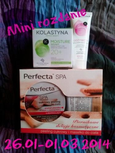 Mini rozdanie z Perfectą i Kolastyną