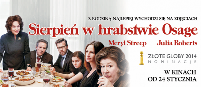 Sierpień w Hrabstwie Osage w kinie Światowid. Wygraj bilet! - Elbląg - do godz .12:00