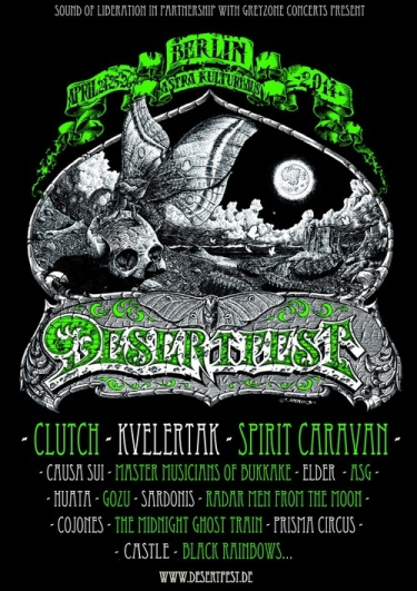 Wygraj bilet na festiwal Desertfest 2014