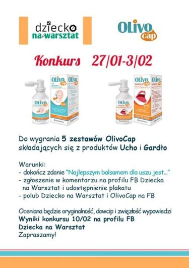 Wygraj zestaw produktów OlivoCap