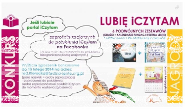Konkurs "Lubię iCzytam"