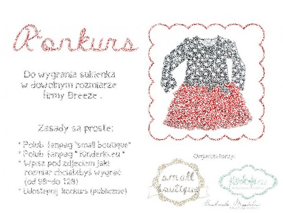 Do wygrania sukienka dla dziewczynki