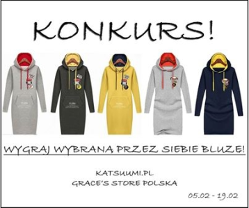 Wygraj wybraną bluzę!