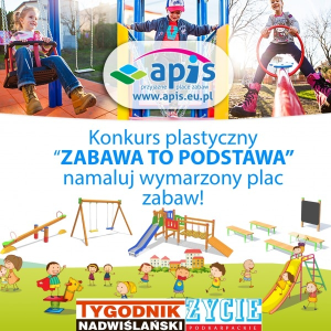 Konkurs plastyczny "Zabawa to podstawa"