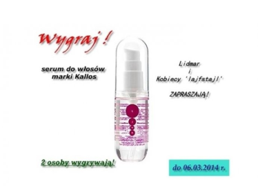 Wygraj  serum do włosów