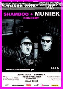 Wygraj bilety na koncert Muniek i Shamboo w Spiżarni, Legnica