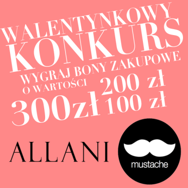 Konkurs walentynkowy z Mustache.pl