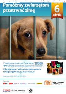 "Pomóżmy zwierzętom przetrwać zimę" - wygraj i przekaż 1 tys zł wybranemu schronisku dla zwierząt