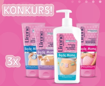 Wygraj zestaw kosmetyków Lirene Będę Mamą