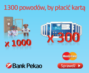 Konkurs "1300 powodów by płacić kartą"