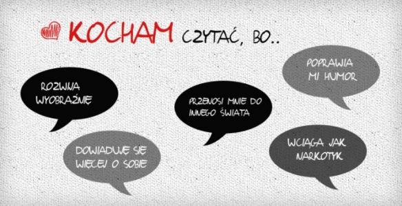 Konkurs "Za co kochasz czytanie?"