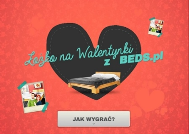 Konkurs "Łóżko z BEDS.pl na Walentynki"