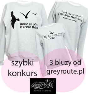 3 szare miejskie bluzy od Grey Route do wygrania!